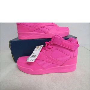 Reebok Women's US 8 M Royal BB4500 Hi Basketball Sneakers in Atomic Pink GY8531